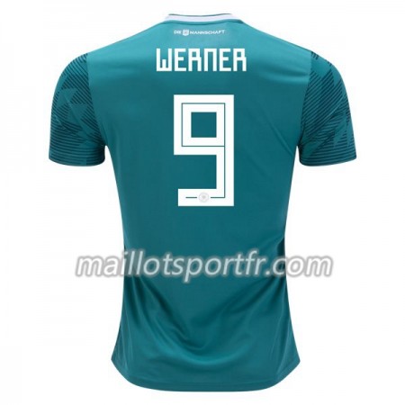 Maillot de Foot Allemagne Werner 9 Exterieur Coupe du monde 2018